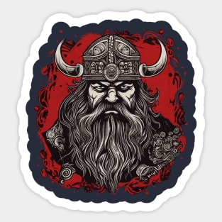 Battle Ready Viking Sticker